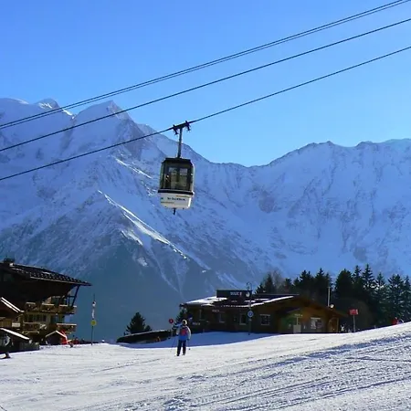 Deux Pièces Pleine Vue Montblanc Près Des Pistes